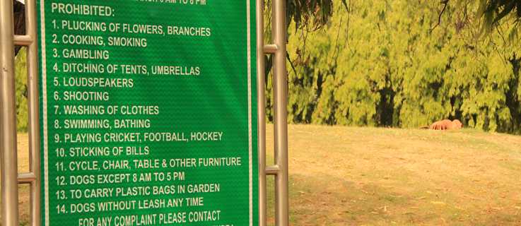 Lodhi-Park in Delhi
