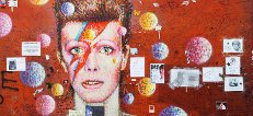 David Bowie graffiti by Jimmy C 