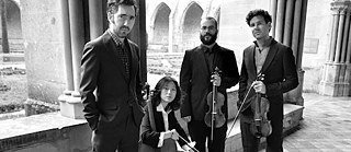 Die vier Musiker des Ensemble Diderot