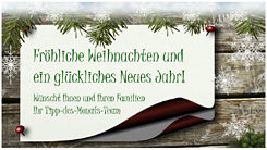 Winter und Weihnachten in Deutschland