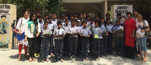 Schuleingang der Suncity Governmental School