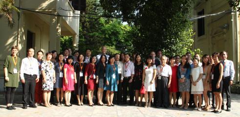 Gruppenbild von der PASCH-Schulleiterkonferenz in Hanoi 2016