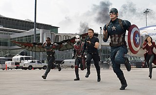 Captain America: Civil War (aéroport de Leipzig/Halle)