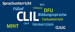 CLIL поєднує фахову та мовну складові. 
