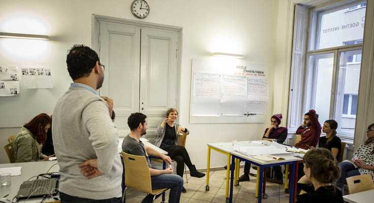 Workshop mit Abdullah Alkafri