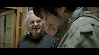 Im Wohnhaus von Eduardo Carrasco von der legendären chilenischen Band Quilapayún mit Rodrigo Gonzalez im Stadtteil Las Condes in Santiago