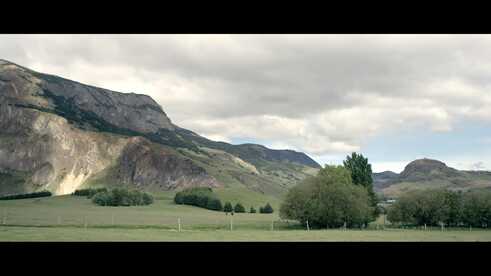 Paisaje en las cercanías de Coyhaique en la Patagonia