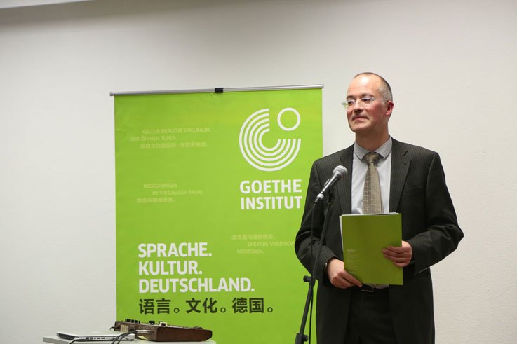 Dr. Clemens Treter, Leiter des Goethe-Instituts China