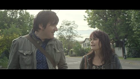 Rodrigo Gonzalez und Camila Moreno im Stadtteil Providencia in Santiago