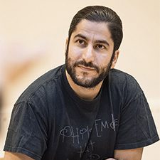 Hamed Eshrat at PICTURE POLITICS workshop, Stockholm