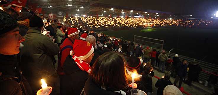 Union Christmas songfest in 2010