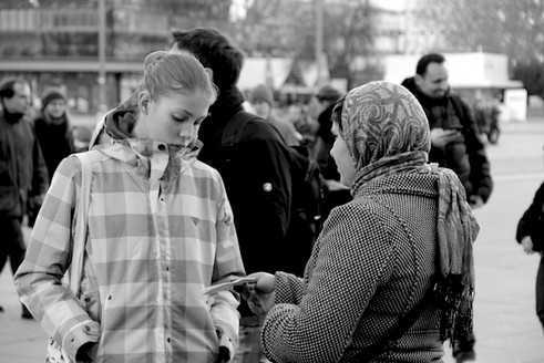 Fotoreportage-Armsein