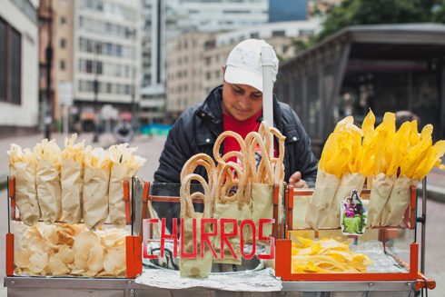 Streetfood in Bogotá und Berlin