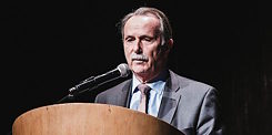 Klaus-Dieter Lehmann, der Präsident des Goethe-Instituts. 