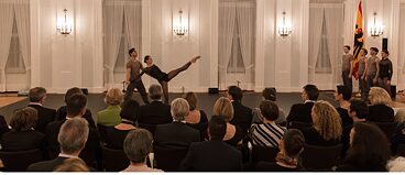 Soiree zur Eröffnung des Tanzjahres 2016 beim Bundespräsidenten Joachim Gauck auf Schloss Bellevue in Berlin