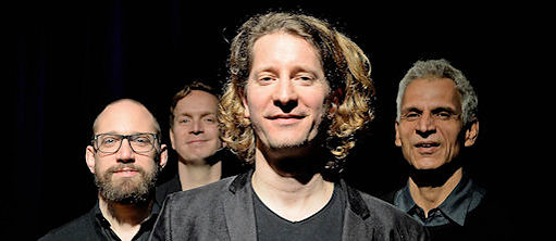 Jens Düppe Quartet. V.l.n.r.:  Jens Düppe, Frederik Köster, Lars Duppler, Christian Ramond