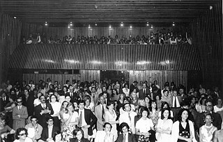 Fiesta de cierre. 1974