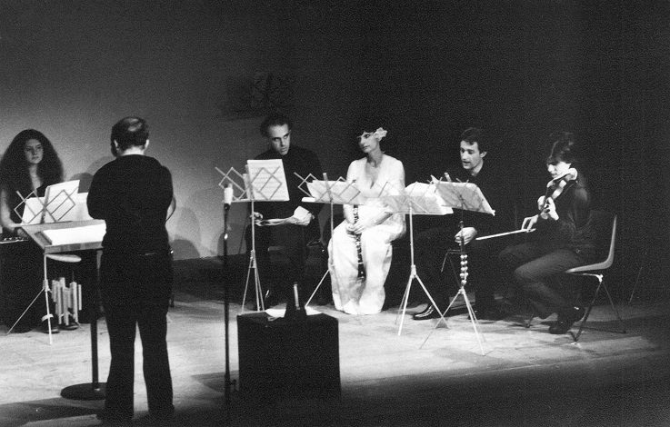 Seminario de Música con Gandini. 1977.