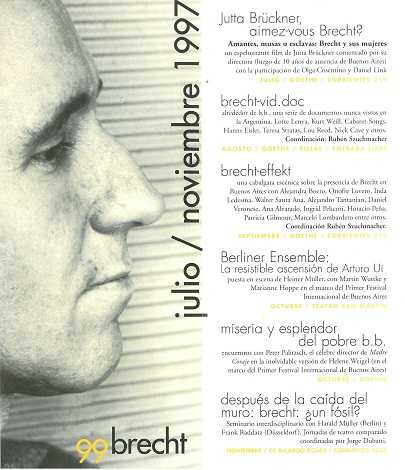 100 años Bertolt Brecht. 1997.