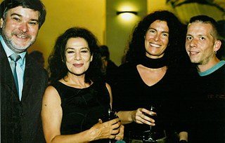 Hannelore Elsner en el II Festival de Cine Alemán. 2001.