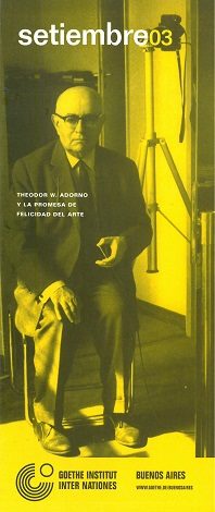 Coloquio "Crisis de la Representación en la Política y el Arte". 2003.