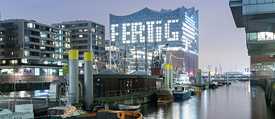 The Elbphilharmonie in Hamburg