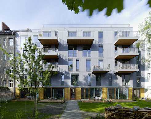 Projekt 3xgrün in Berlin-Pankow | IfuH Institut für urbanen Holzbau mit atelier pk, roedig.schop architekten, rozynski_sturm architekten