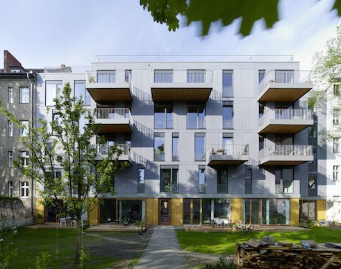 A Berlin-Pankow-i 3xgrün projekt | IfuH Institut für urbanen Holzbau mit atelier pk, roedig.schop architekten, rozynski_sturm architekten