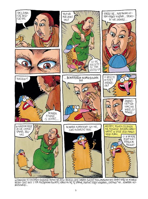 „Jeż Jerzy. Bd. 1: Nie dla dzieci“, © Egmont Polska 2005