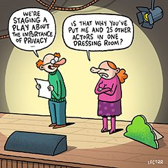 Privacy Cartoon