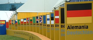 Messegelände Leer León, mit großer internationaler Präsenz.