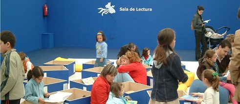 Im Lesesaal konnte europäische Kinder- und Jugendliteratur direkt erlebt werden.