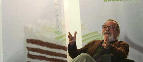 Fernando Savater en la ceremonia del 50. aniversario del Goethe-Institut Madrid