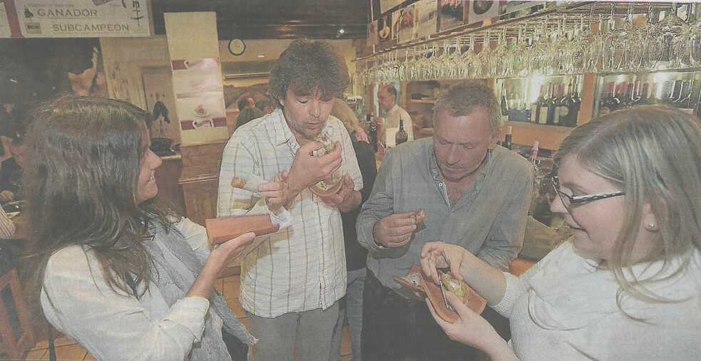 Foto: Prüfungen und Tapas