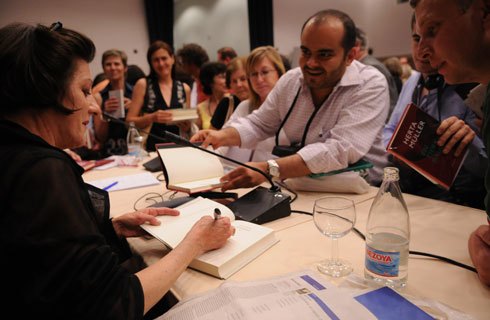 Herta Müller en el  Goethe-Institut Madrid