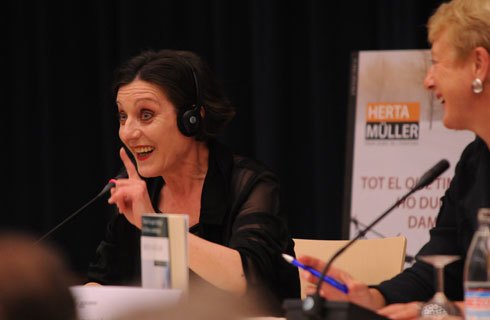 Herta Müller en el Goethe-Institut Madrid
