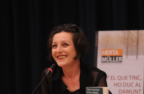 Herta Müller im Goethe-Institut Madrid