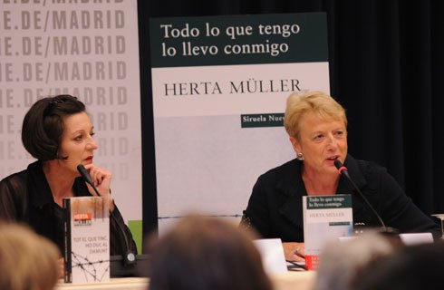 Herta Müller en el Goethe-Institut Madrid