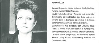 Einladung: Herta Müller