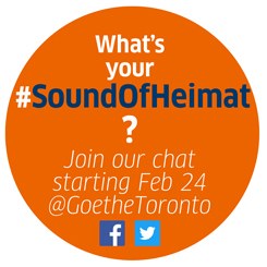 What's Your #SoundOfHeimat? button ©   What's Your #SoundOfHeimat? button