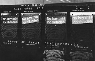 Tanzforum Köln en la Sala Martin Coronado del Teatro San Martín. 1977.