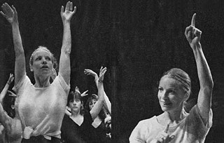 Susanne Linke en Buenos AIres, Detalle Revista La Nación. 1983.