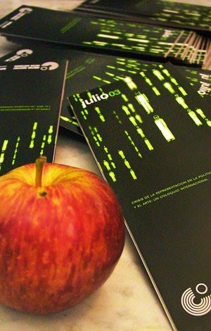 Crisis de la representación en la política y el arte. Programa mensual.