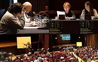 "Crisis de la representación en la política y el arte", coloquio Internacional 2003