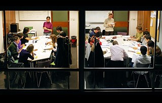 Clases de alemán en las aulas del Goethe Institut Buenos Aires