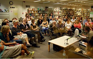 Uwe Timm en la Biblioteca. 2013.
