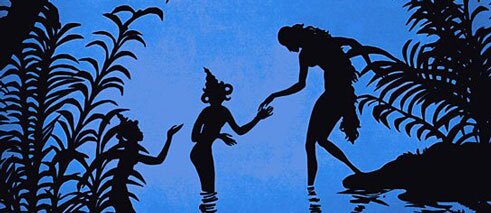 "Die Abenteuer des Prinzen Achmed" von Lotte Reiniger, 1923-1926. 