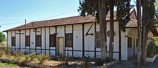 German barracks on the Rayak airfield