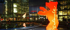 The Berlinale Bear in the Sony-Center at Potsdamer Platz