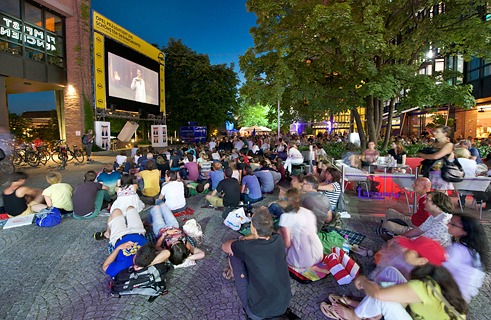 Open Air auf dem Filmfest München